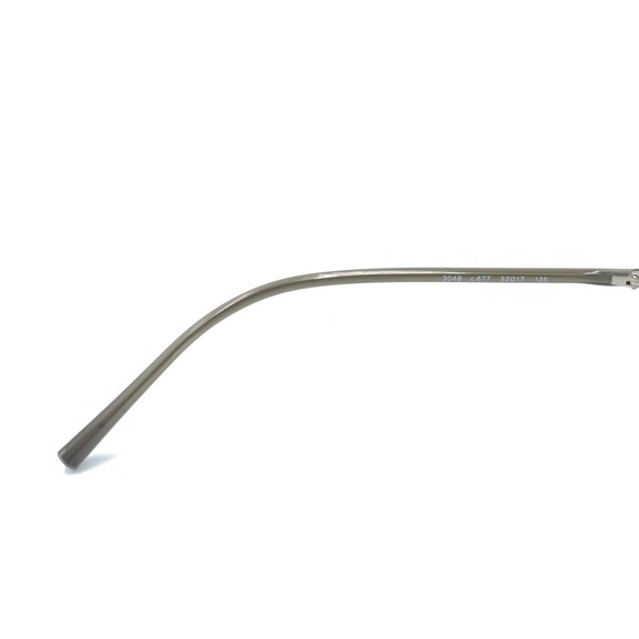 Chanel 3048 c.677 Clear Brown Rectangular Eyeglasses Frames 52-17 135 Italy - Picture 9 of 12